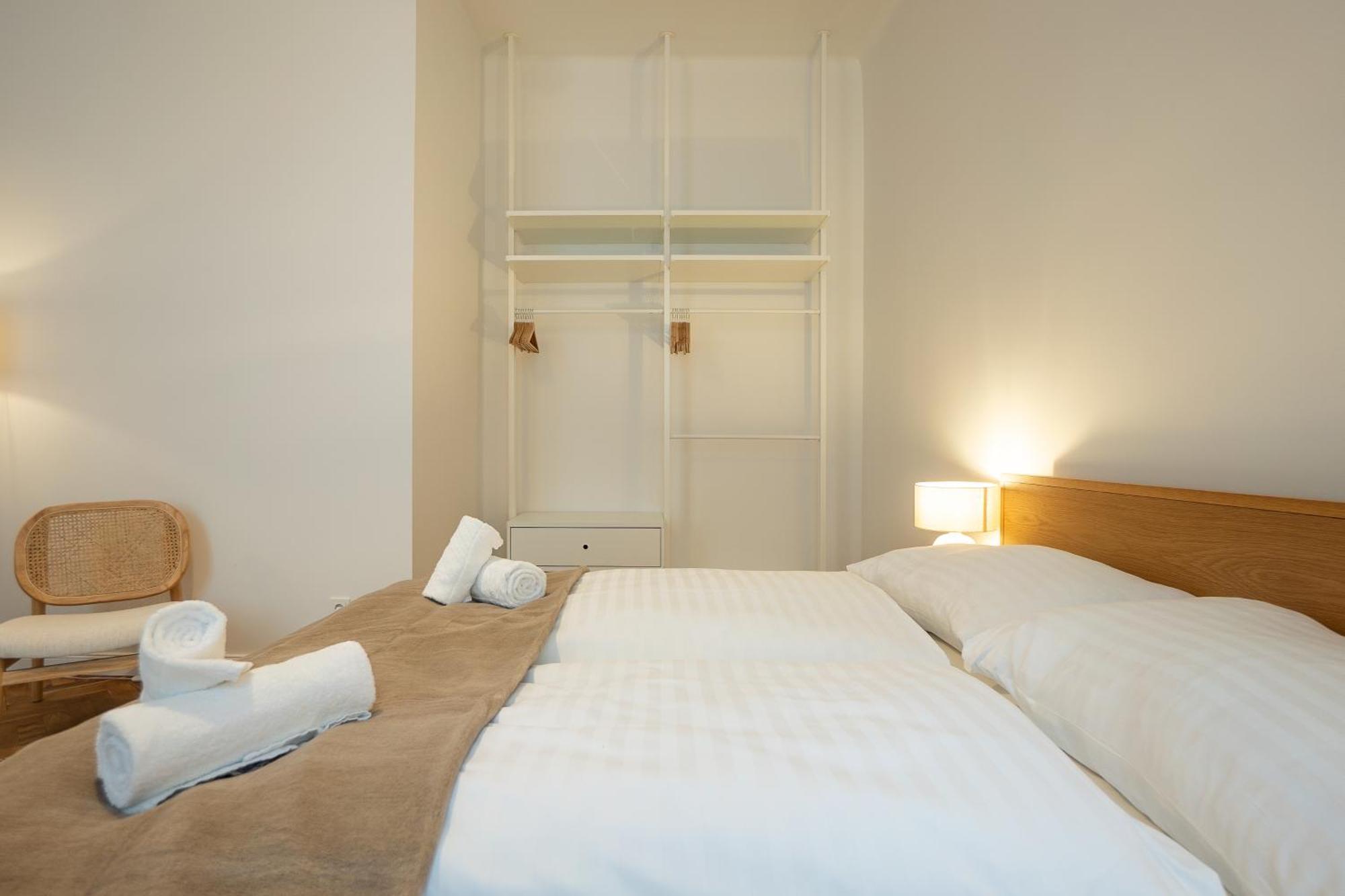 Chic 94M2 Apartment With A King-Size Bed Viena Exterior foto
